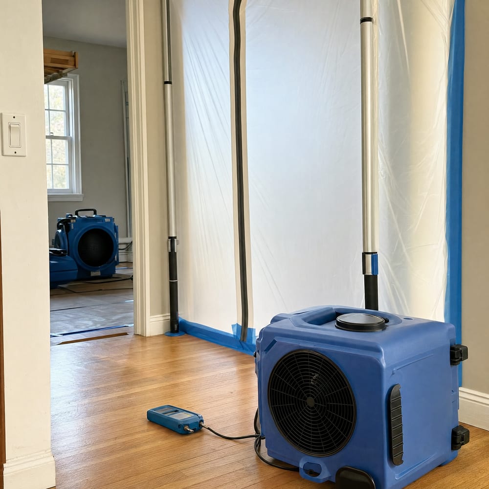 Deep River Mold Remediation service equipment near Sanford, NC